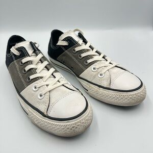 Converse Chuck Taylor Tri Panel Ox 142305f White/Charcoal/Black | 5.5